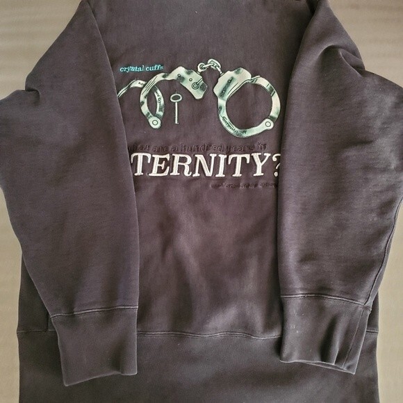 A.B.C. Advisory Board Crystals Peerless Pullover Embroidered Black Hoodie L / XL - Picture 15 of 16